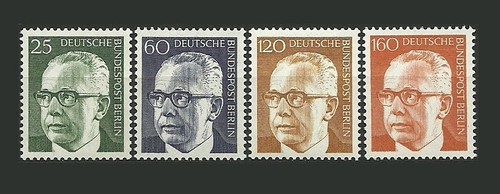 Germany berlin stamps - germany, 1971