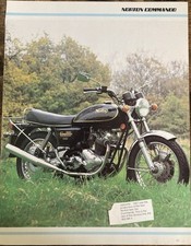 Book Clipping Photo Norton Commando Motorcycle 1967
