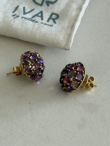 Ivar earring zero garnet - ivar,