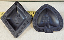 Two Vintage Wedgwood Black