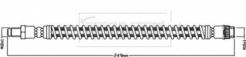 Borg beck bbh8480 - bbh8480, hose