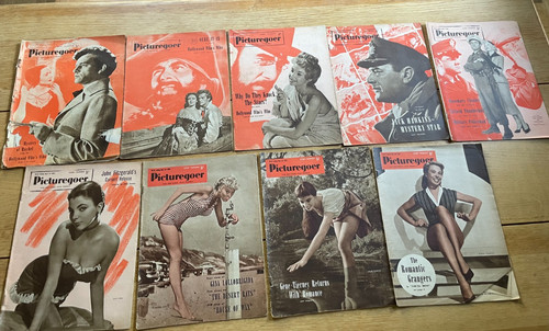 Vintage picturegoer magazines - vintage,