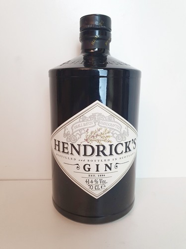 Hendricks gin empty bottle - gin,