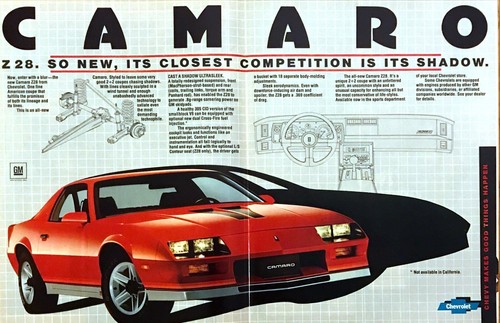 1982 chevrolet camaro z28 - 1982,