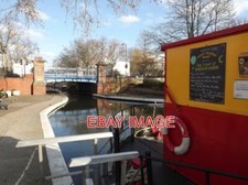 PHOTO  PUPPET THEATRE BARGE LITTLE VENICE MAYBRENT CONVERTED BARGE MOORED AT LIT