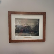 Vintage antique oak framed - vintage,