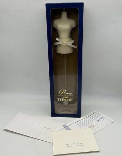 Franklin mint rose titanic - mint,