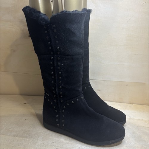 Hogl black suede - black,