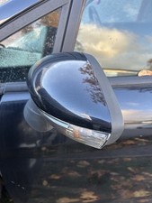 2010 FORD FIESTA 1.6 Zetec S 3DR MK7 PASSENGER WING MIRROR ELECTRIC BLACK