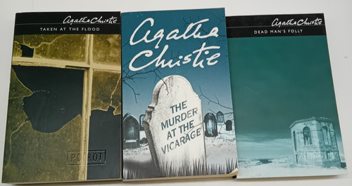 Agatha christie three titles - agatha,