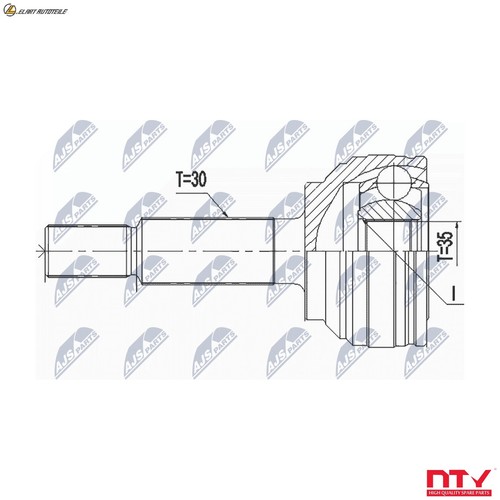 Joint kit driveshaft - joint,