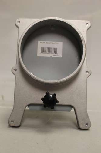 Aluminum blast gate - 4",