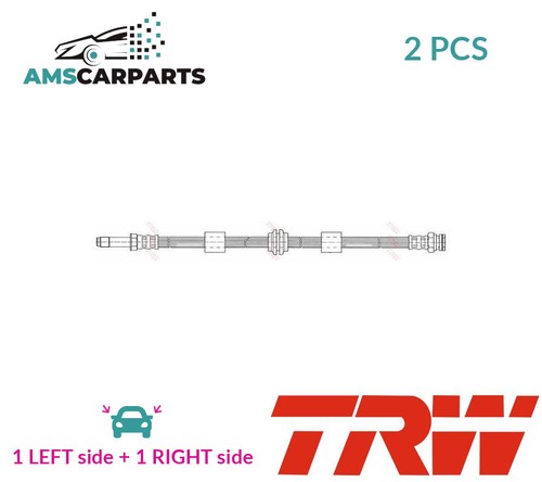 Brake hose line pipe front - pipe,