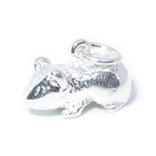 Guinea Pig sterling silver
