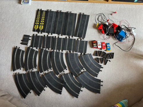 Scalextric slot car set - scalextric,