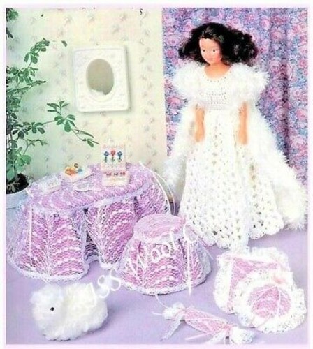 Crochet pattern barbie fashion - pattern,