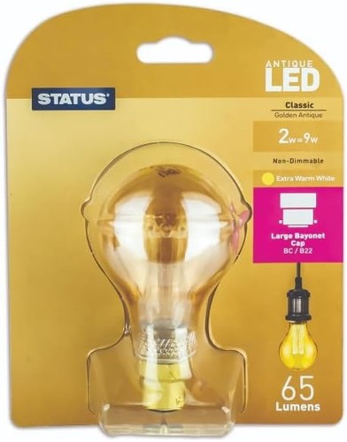 B22 edison golden - b22,