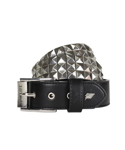 Vegan triple studded belt - triple,