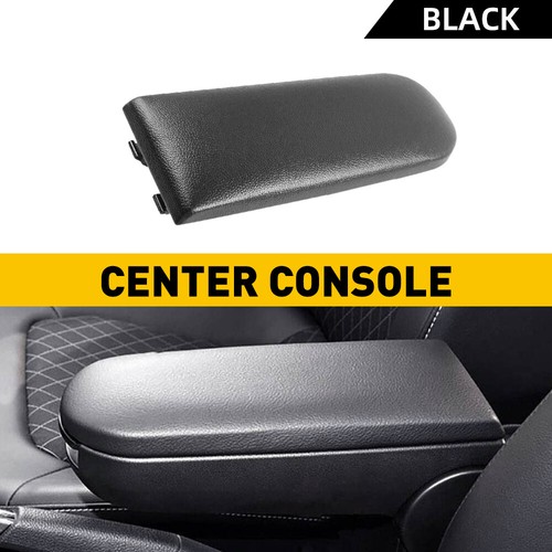 Leather center console armrest - leather,