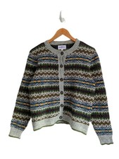 BRORA Cardigan 100% Wool SIZE