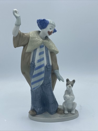 Nao lladro clown circus - nao, 'clown