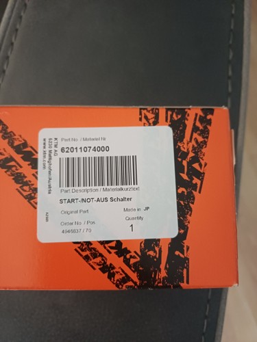 Ktm 990 smt oem starter - 990,