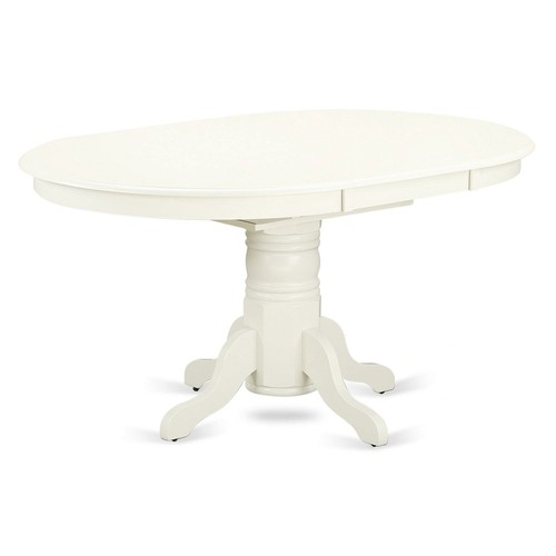 Oval table with butterfly - with, 18"