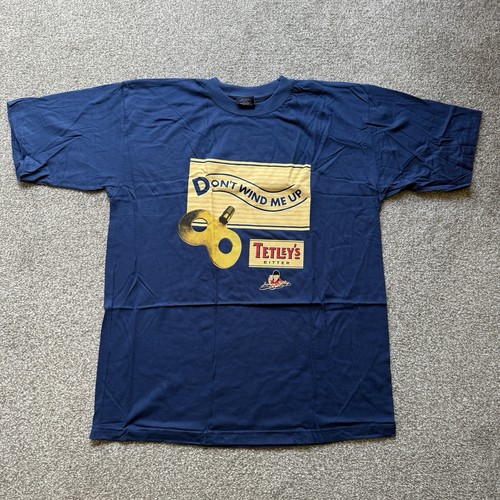 Tetleys bitter shirt blue - bitter,