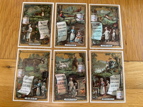 Liebig trade cards 1886 - trade,