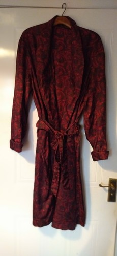 Vtg tootal dressing gown robe - dressing,