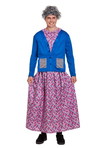 Adults naughty grandma costume - naughty,