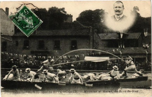 Cpa grande féte nautique - cpa, de