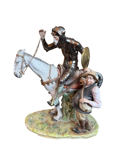 Capodimonte don quixote sancho - don,