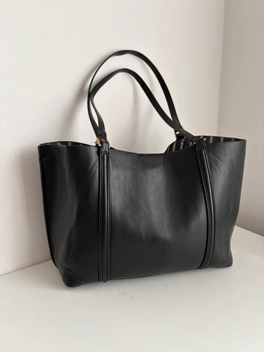 Large zara black tote - large,