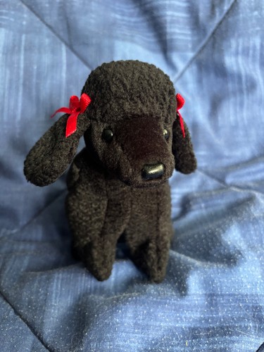 Beanie babies black poodle - ty,