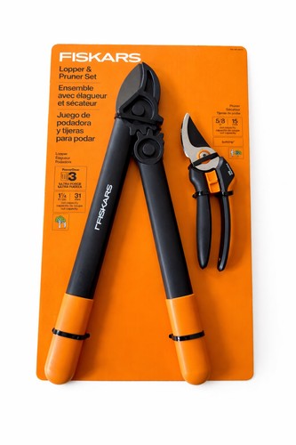 Fiskars lopper pruner set - fiskars,