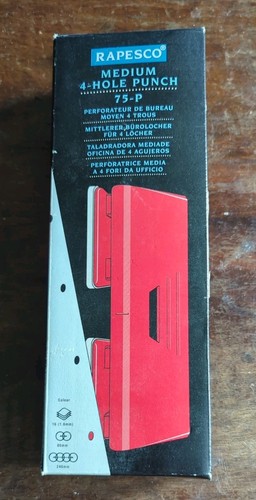 Rapesco 4 hole - 4, punch