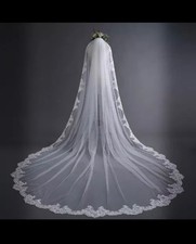 wedding veil cathedral length
