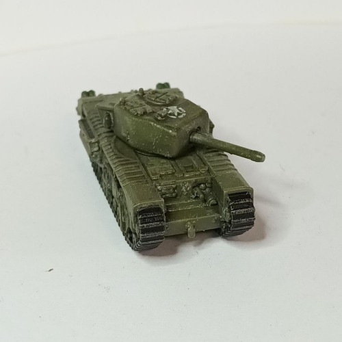 Painted british churchill tank - painted,
