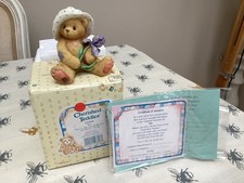 Cherished Teddies - 202908 - "You've The Iris Of My Eye"  Collectible Figurine.