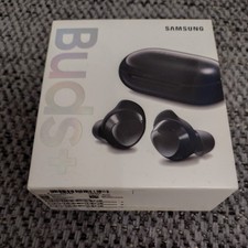 Genuine Samsung Galaxy Buds+ Plus Black PAIR BOX CHARGING CASE brand New 