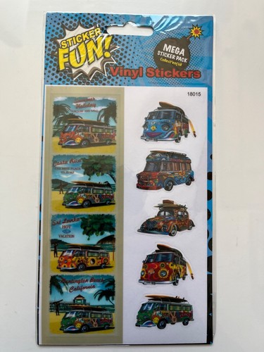 Vinyl sticker set camper - set,