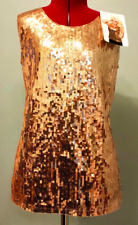 Ladies Gold Sequin Disco Party