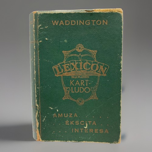 Esperanto 1930s lexicon card - 1930s,