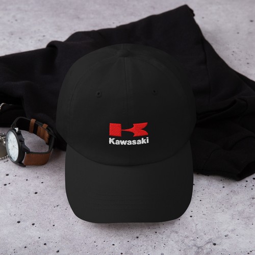 Kawasaki embroidered dad hat - kawasaki,
