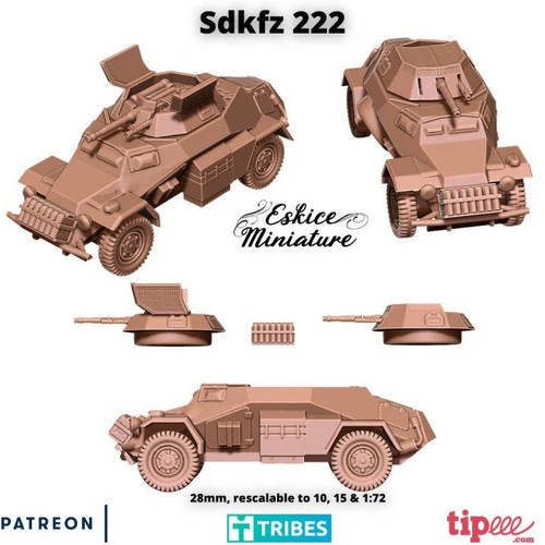 Wwii german kfz 222 - wwii,