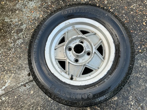 Mgb wheel and - le, tyre