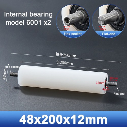 Nylon pulley roller - wheel, with