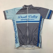 Pace Sports Cycling Jersey / Medium / Grey / Blue / Cycle top
