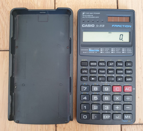 Casio 85b fraction - casio, fx-85b